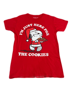 Snoopy "I'm Just Here for the Cookies" Tee (Large)