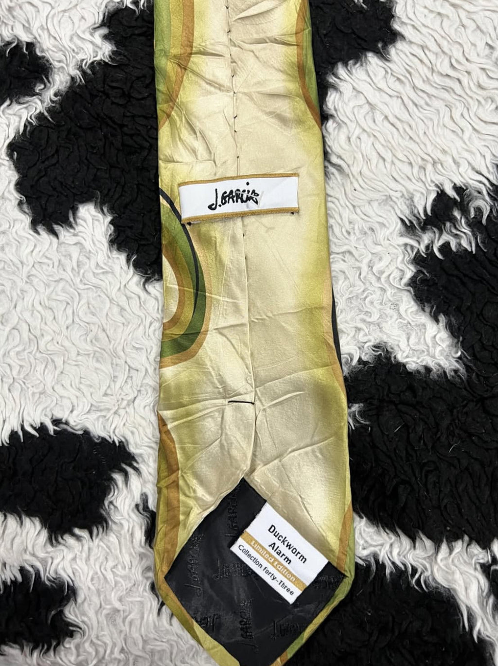 J. Garcia Duckworm Alarm Swirl Tie