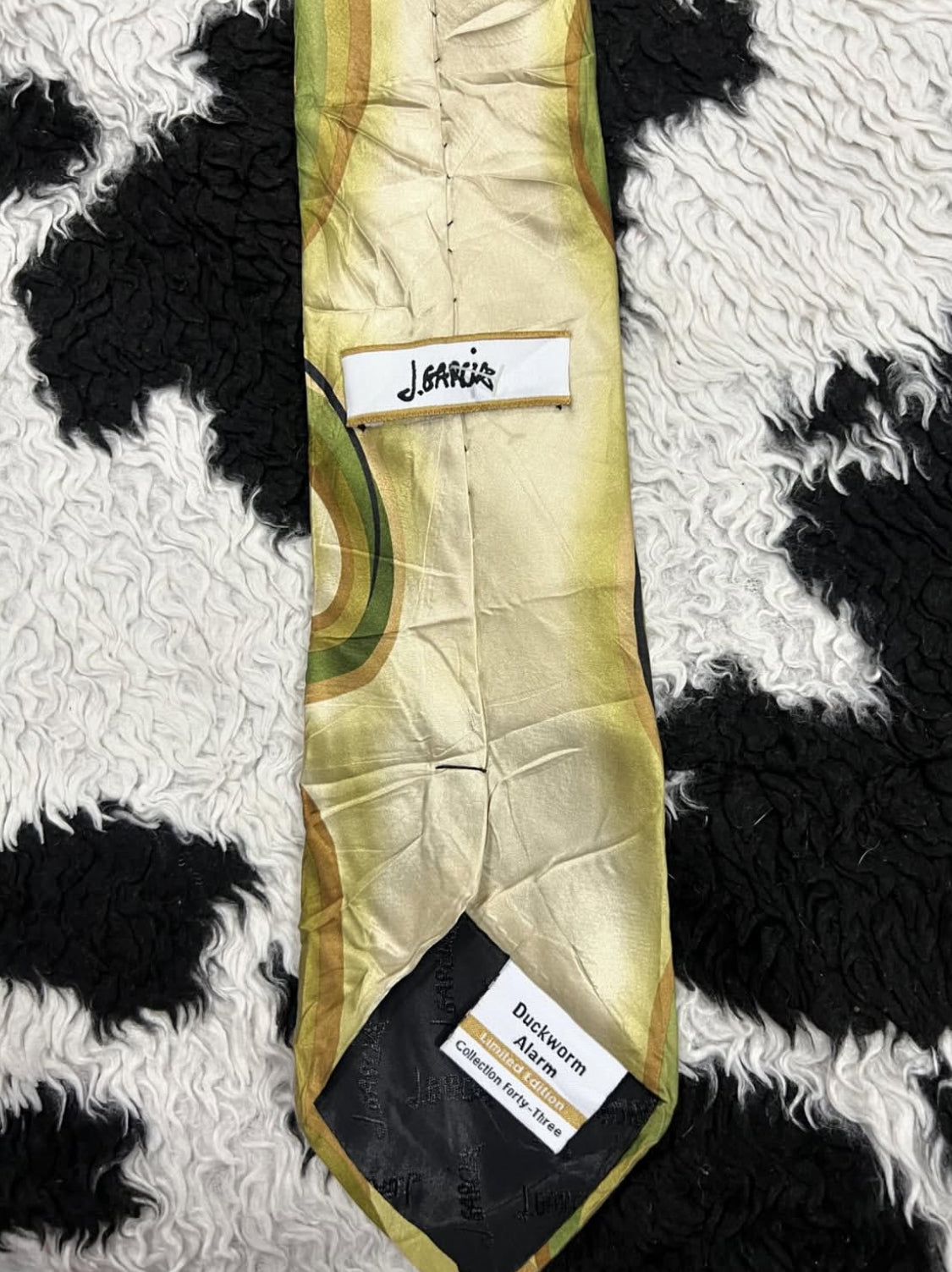 J. Garcia Duckworm Alarm Swirl Tie
