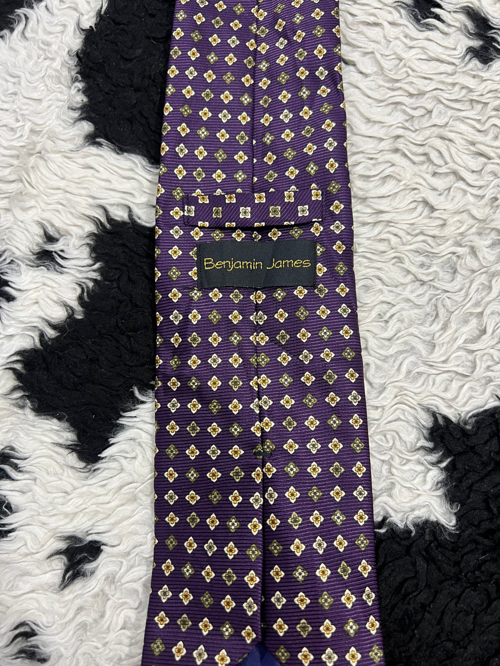 Benjamin James Purple Tie