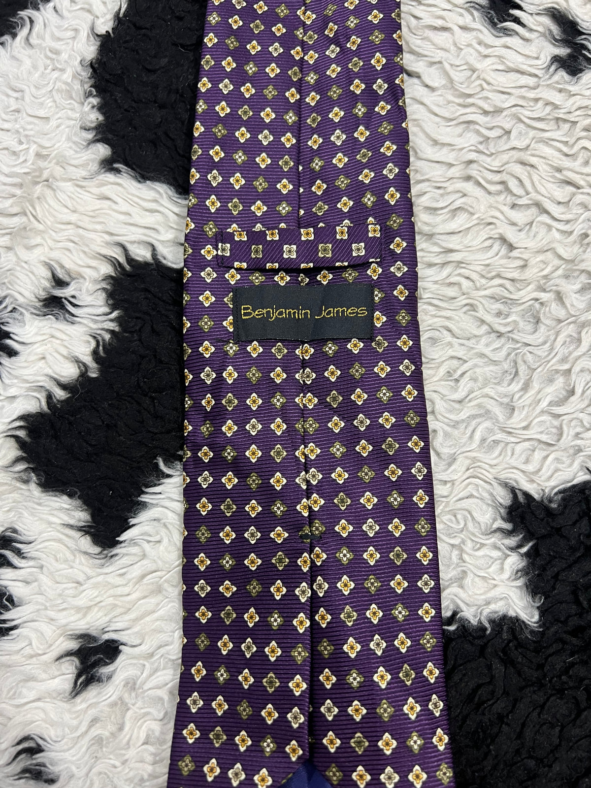 Benjamin James Purple Tie
