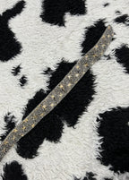 Narrow Laced Sparkle Belt