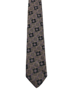 Gilt Edge Brown & Black Embroidered Tie