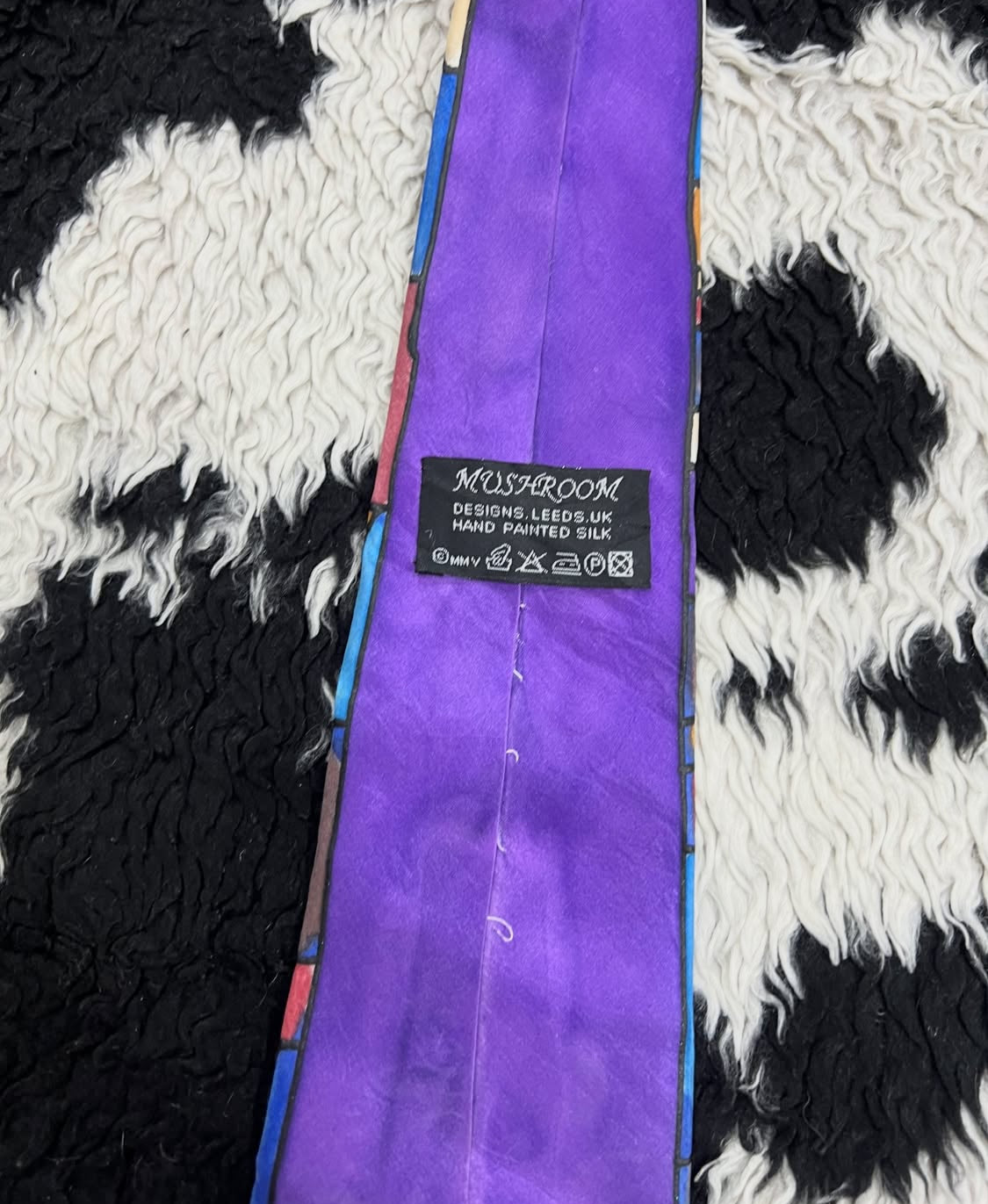 Glass Painting Tie