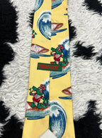 Tabasco Surfing Crocodile Tie