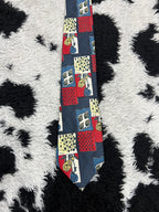 Floral Patchwork Tie