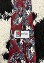 Disney Mickey Mouse Paisley Tie