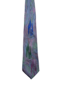 Lavender Abstract Embroidered Tie