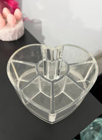 Heart Makeup Organizer
