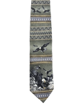 Tesoro Rosso Bald Eagle Tie