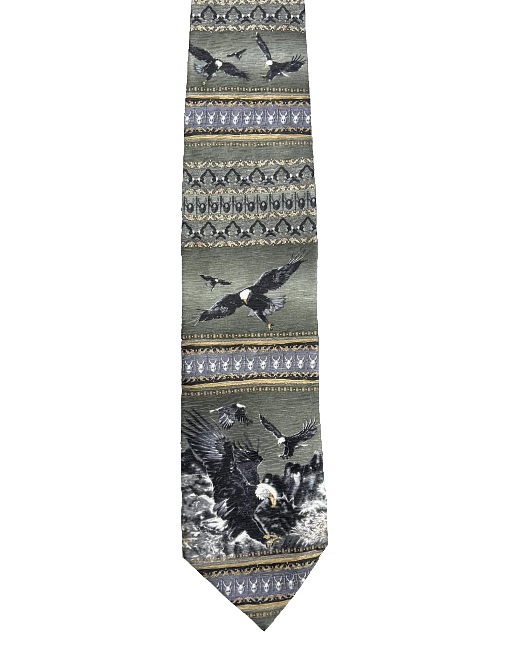 Tesoro Rosso Bald Eagle Tie