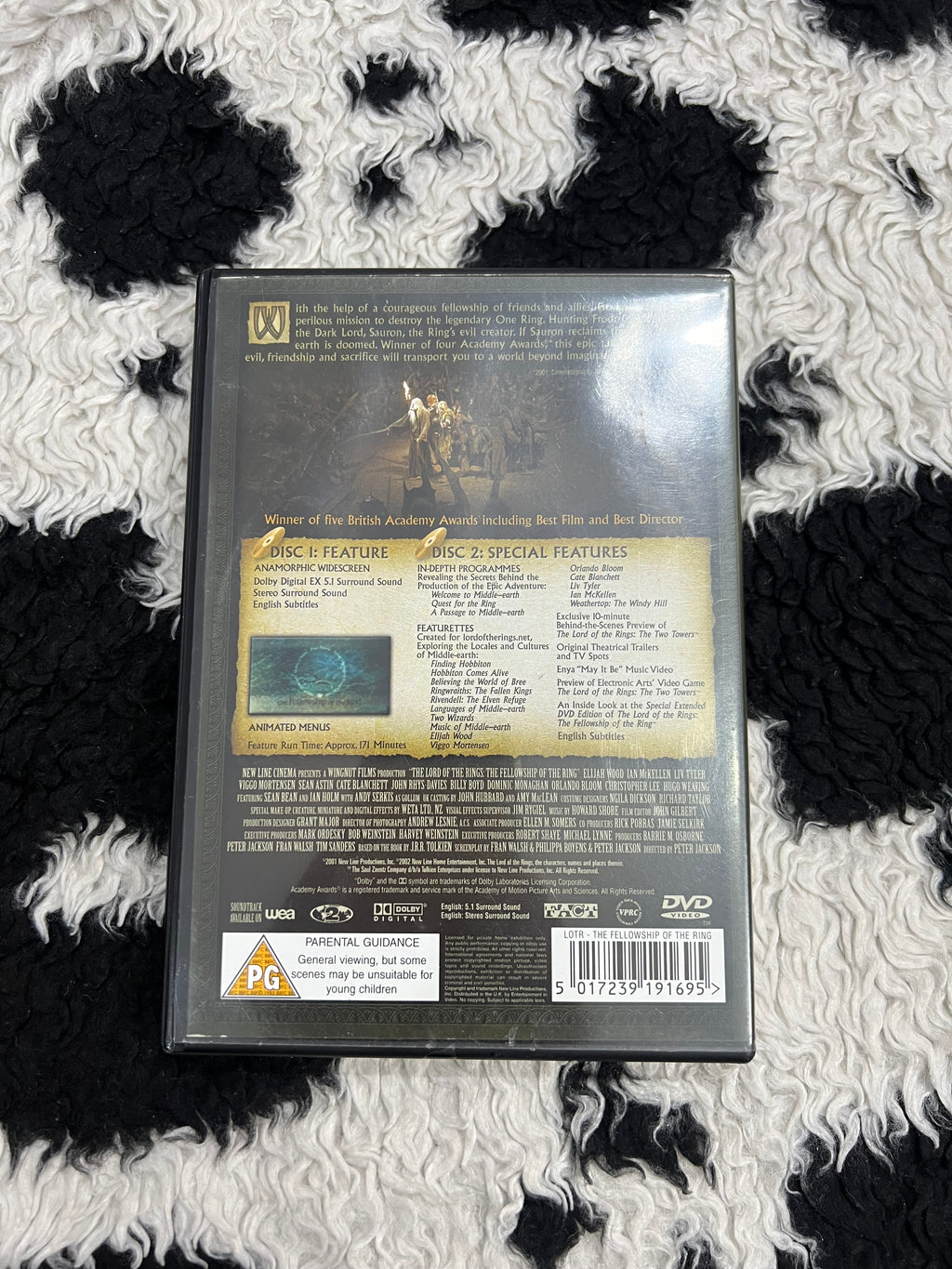 Lord of the Rings DVD