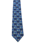 Frogs & Flowers Tie