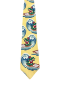 Tabasco Surfing Crocodile Tie