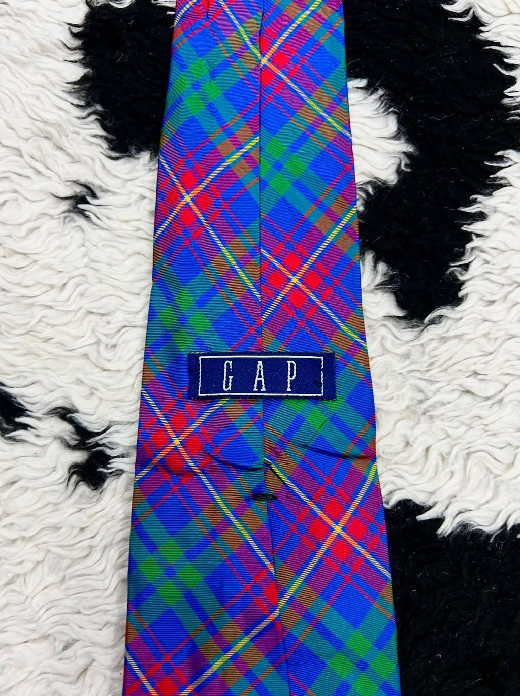 GAP Vibrant Plaid Tie