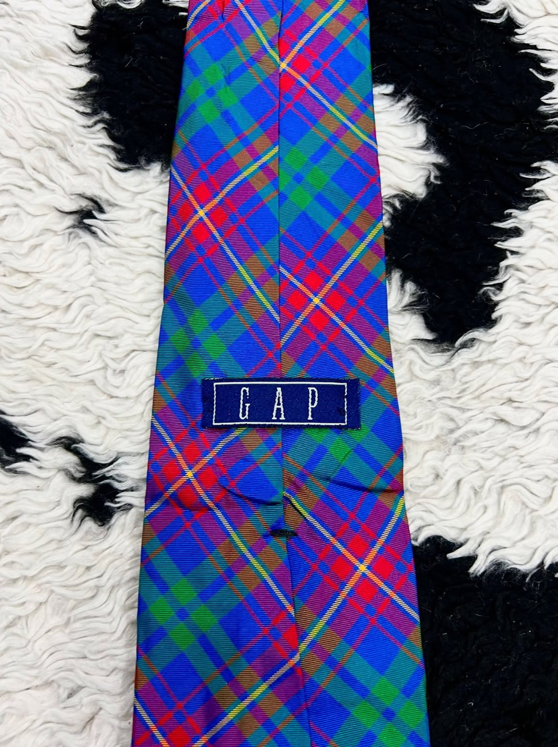 GAP Vibrant Plaid Tie