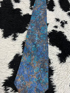 5th Avenue Blue Abstract Tie