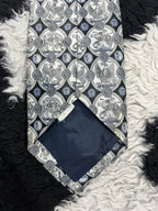Coins Graphic Tie