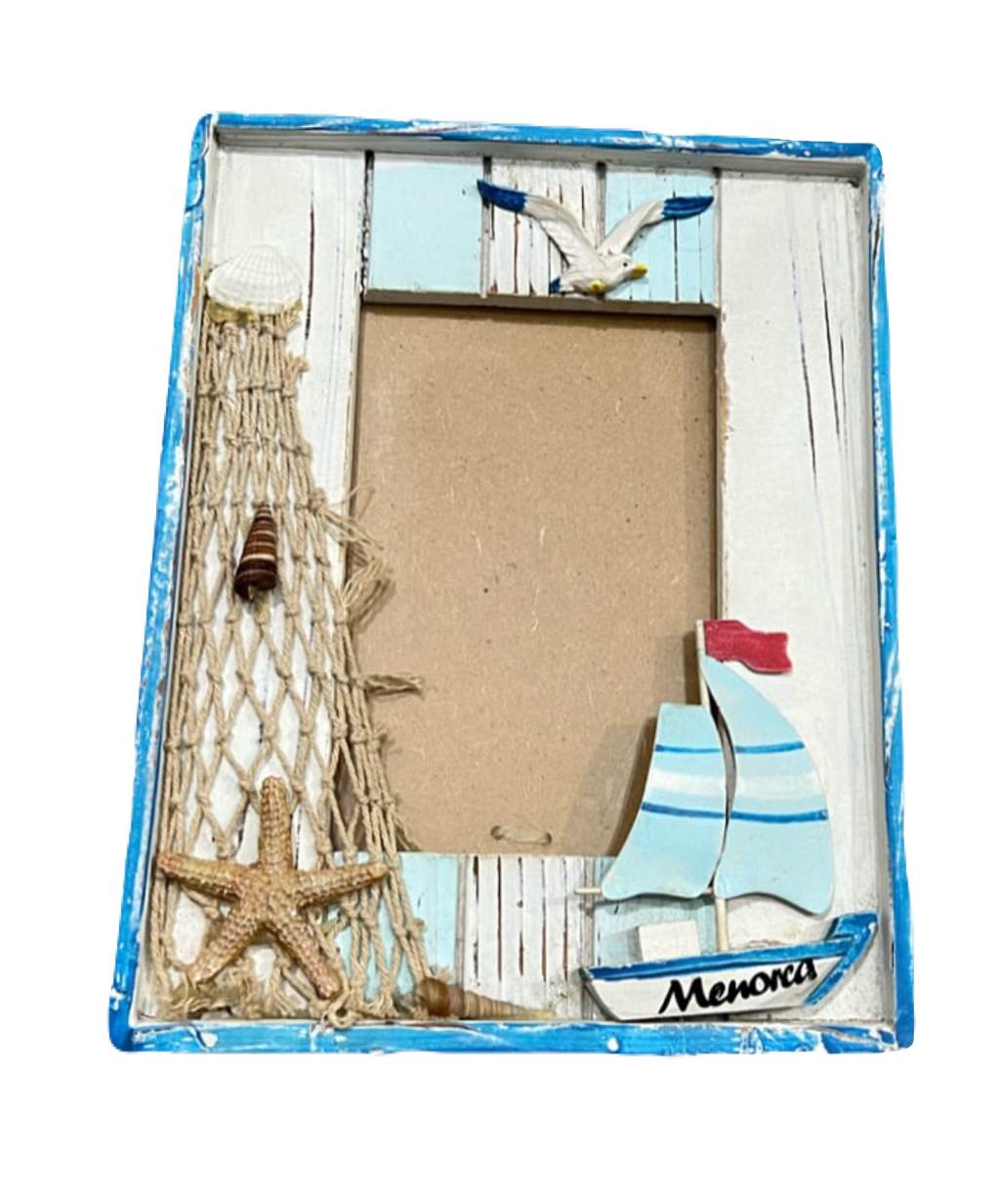 Beach Wooden Photo Frame