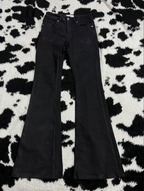 MANGO Black Flare Denims (Waist 26)