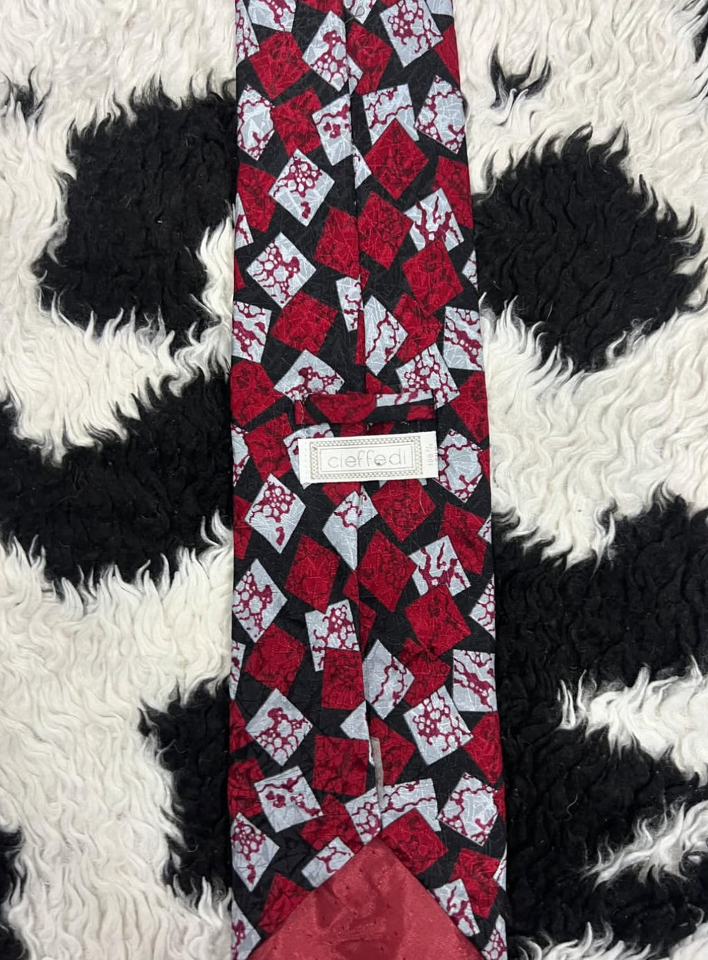 Cleffedi Geometric Tie
