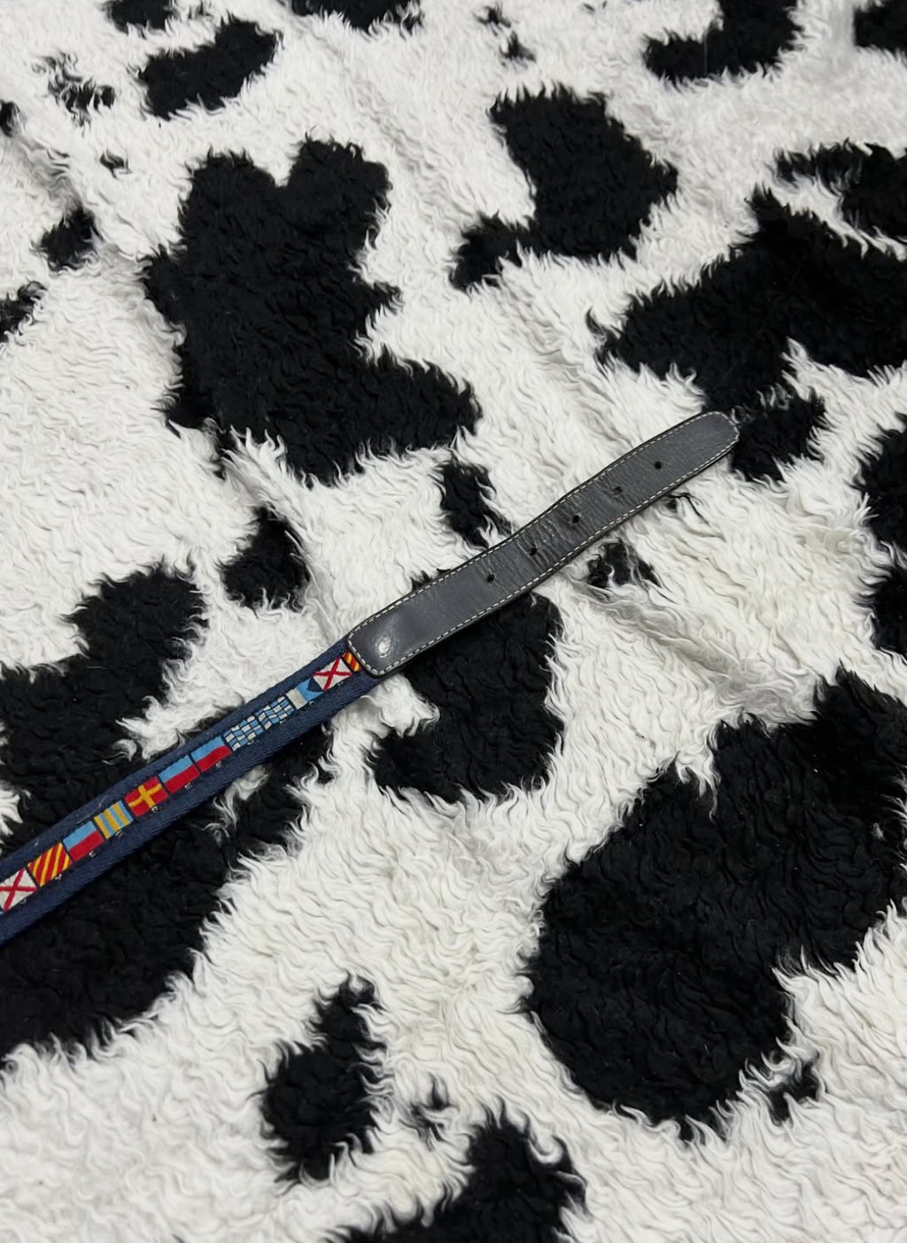 Embroidered Flags Belt