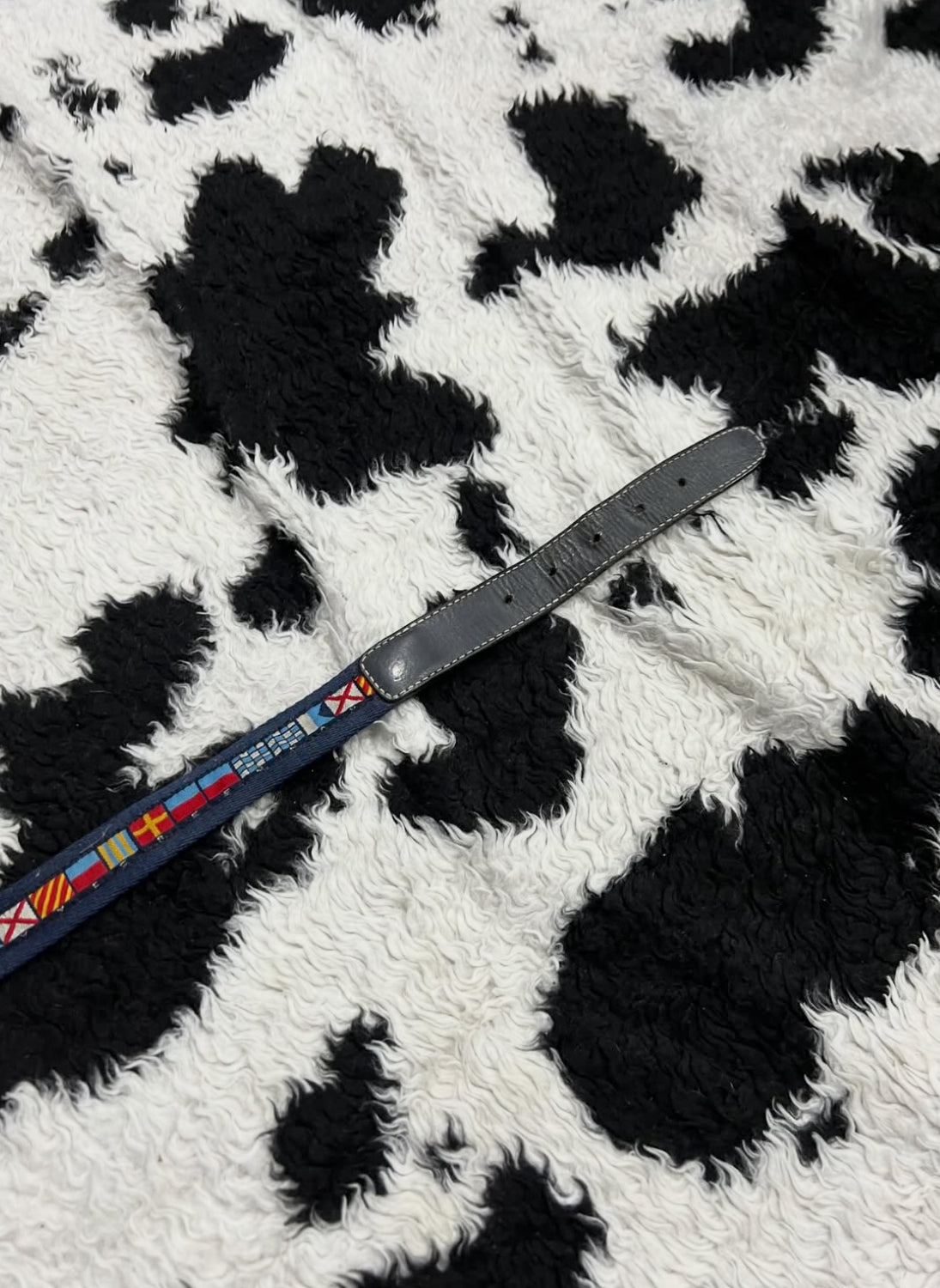 Embroidered Flags Belt