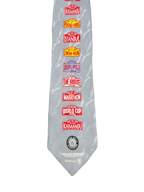 Vintage Car Show Ralley Labels Tie