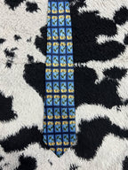 Blue & Yellow Floral Tie