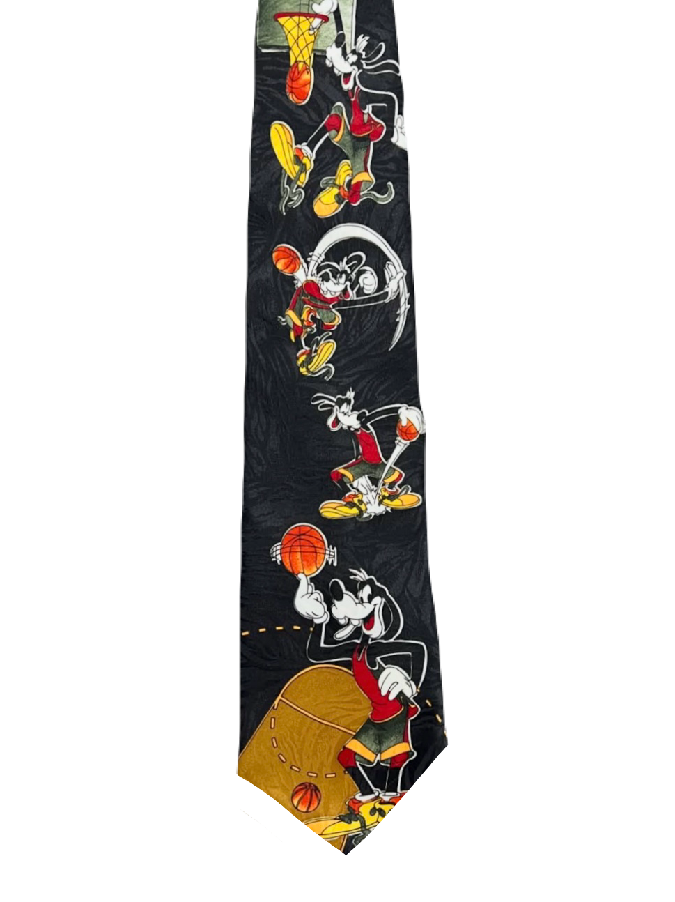 Disney Goofy playing Basketball Tie