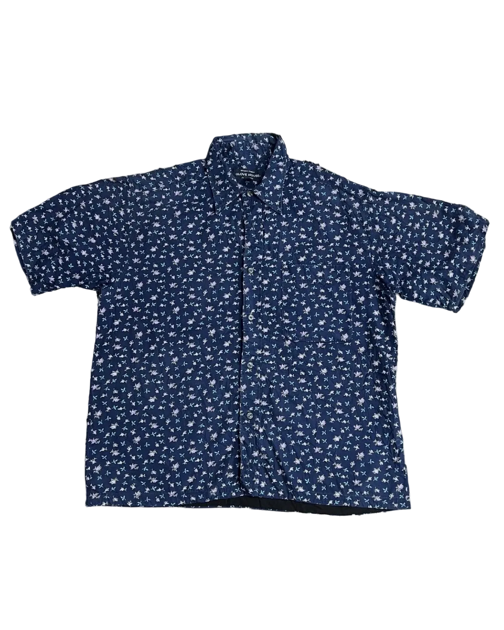 Glove House Half-Sleeve Floral Buttonup