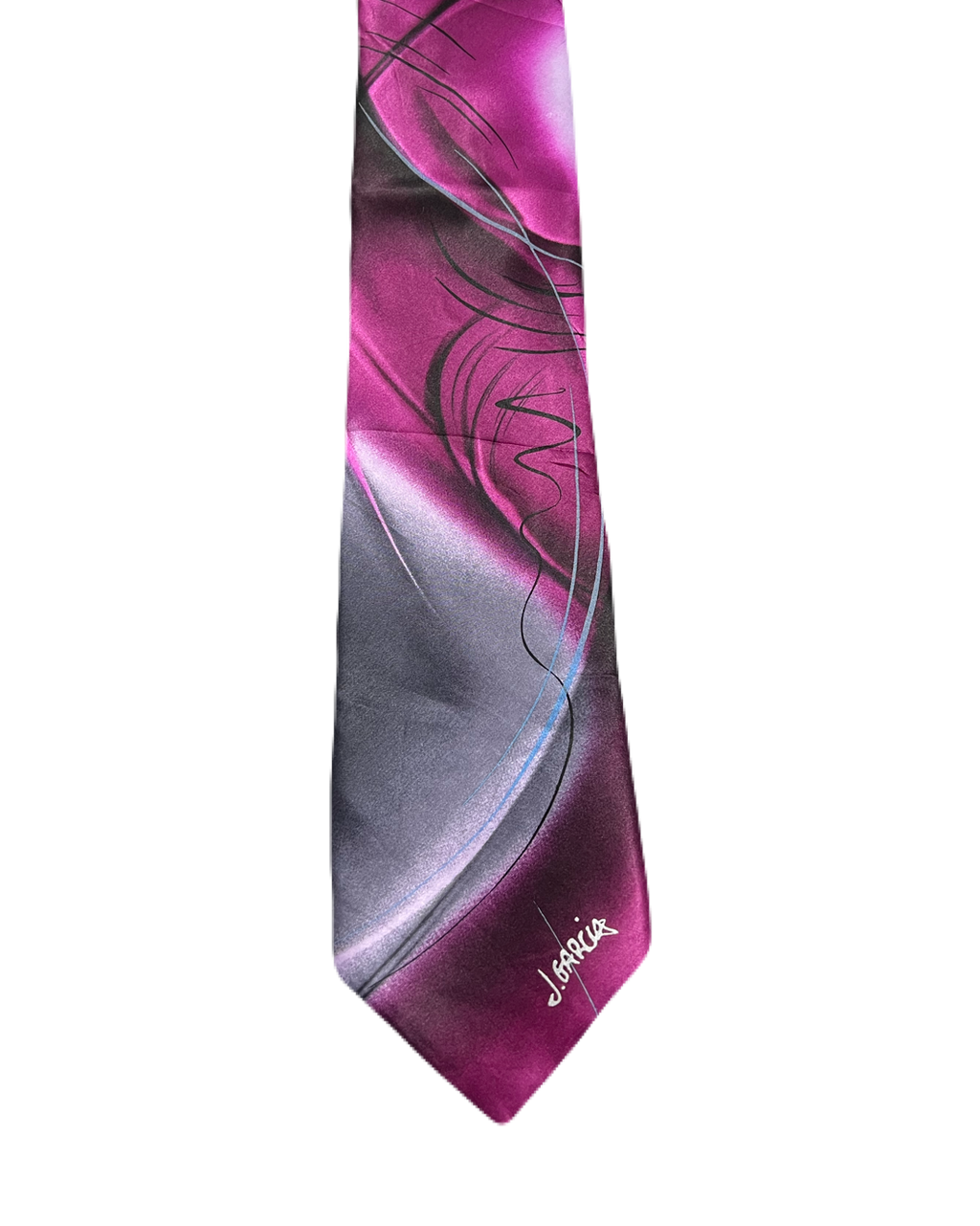 J. Garcia Landscape Abstract Tie