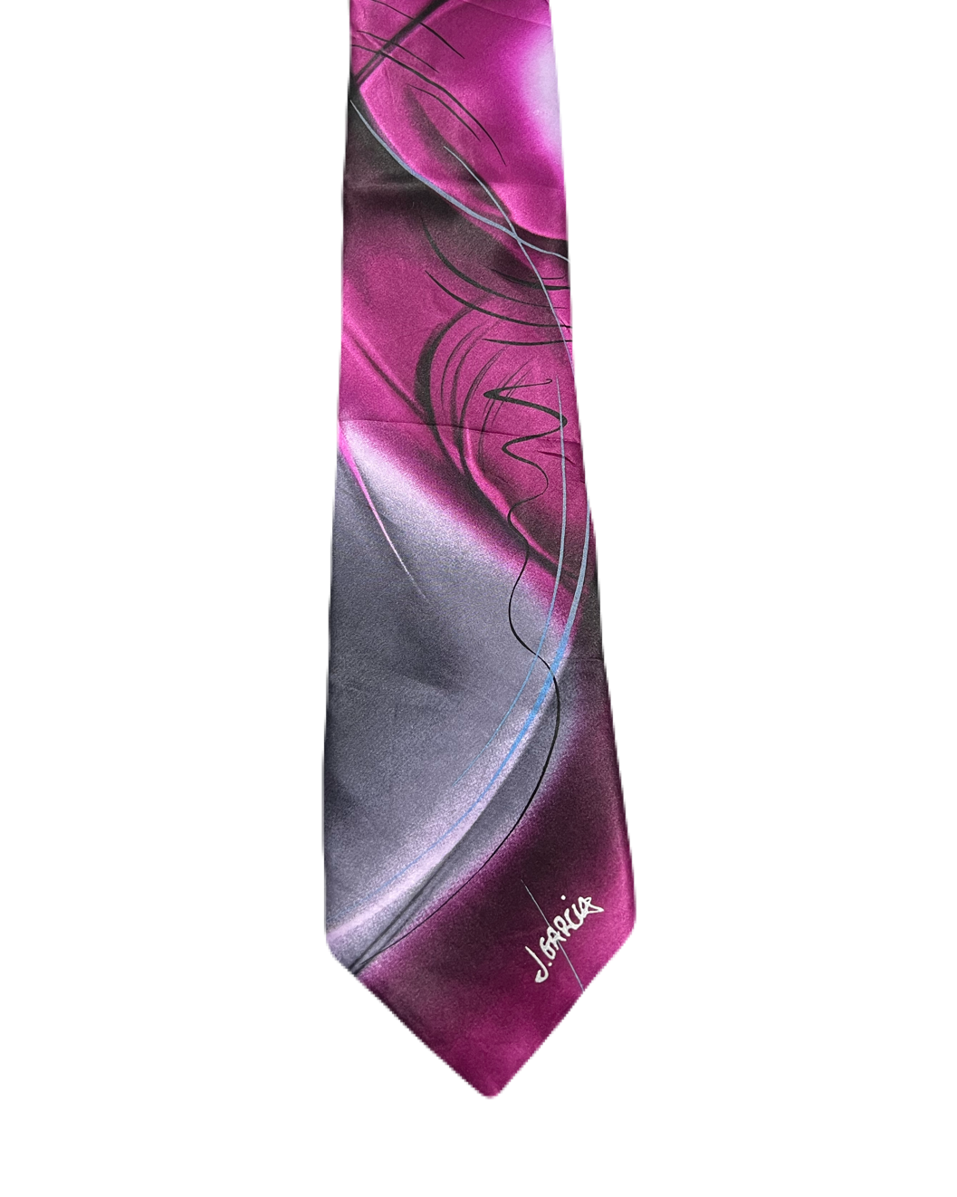 J. Garcia Landscape Abstract Tie