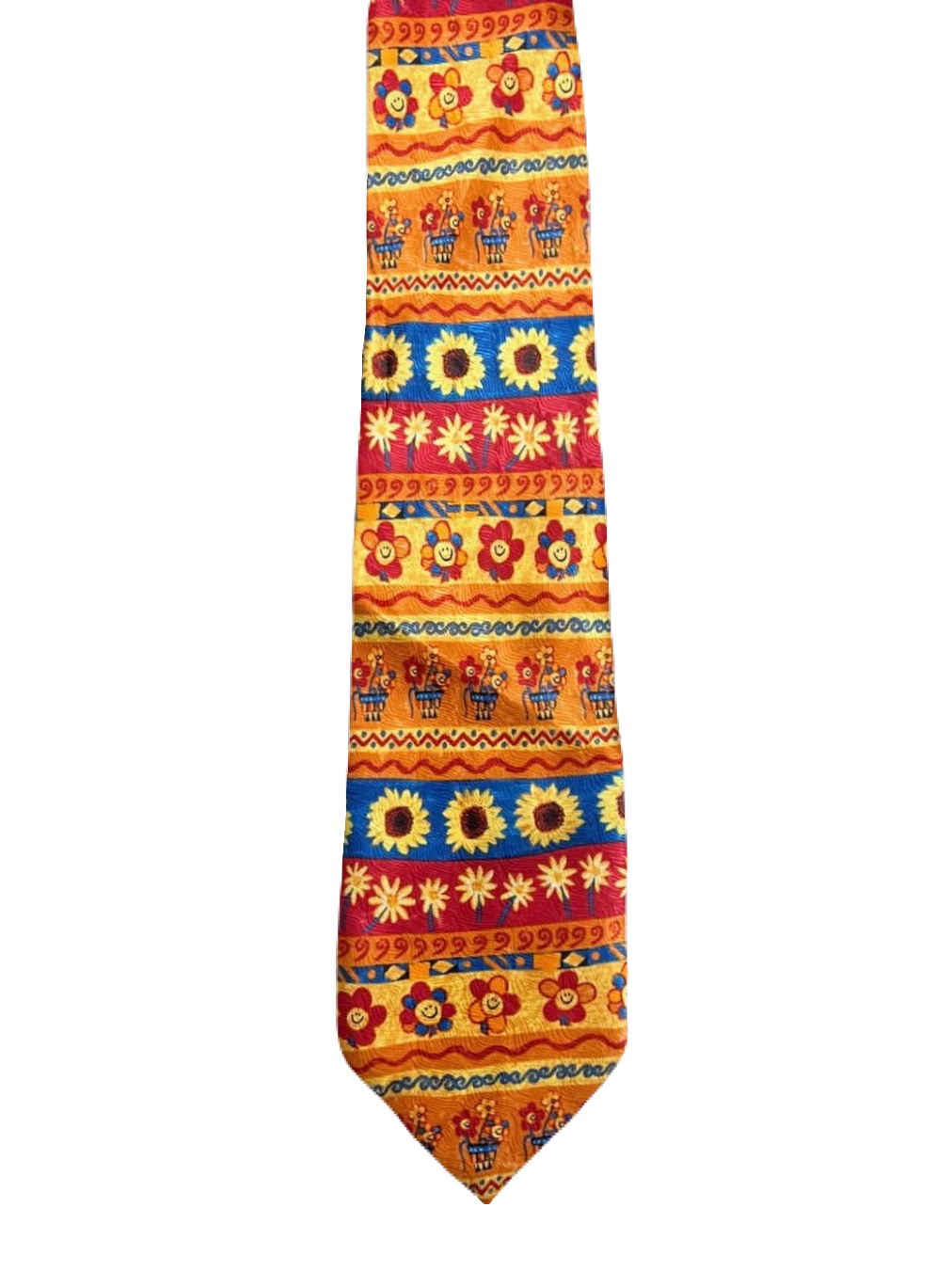 Whimsical Principles Floral Tie