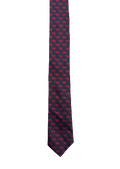 Narrow Red Dogs Tie