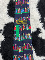 "Tee Time Line-up" Golf Tie