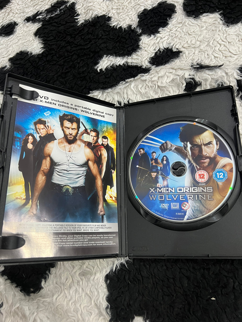 X-Men Origins Wolverine DVD