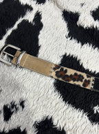 Patchwork Cheetah Print Belt