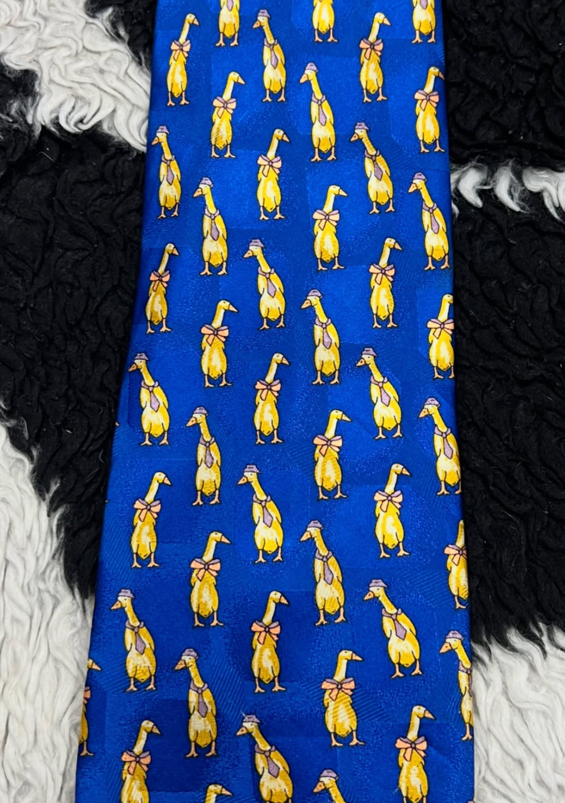 Silly Goose in Ties & Bows Tie
