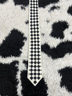 Daniel Checkered Narrow Tie