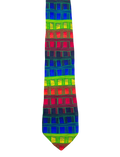 Vibrant Geometric Tie