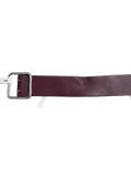 Plum Wide Belt