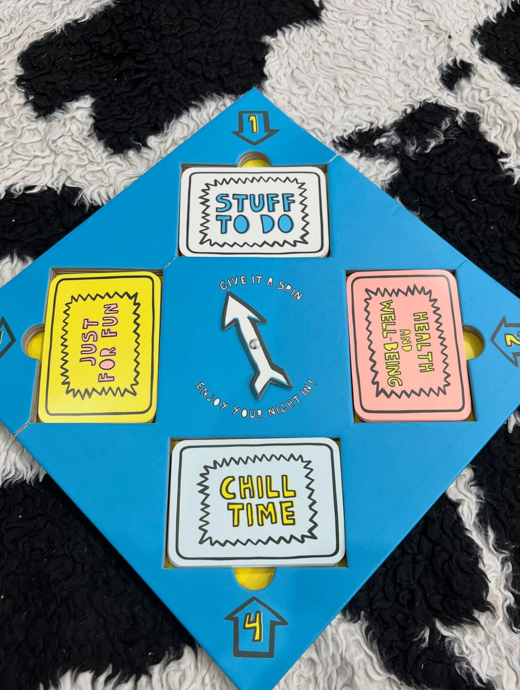 Not Going Out Spin Card Game