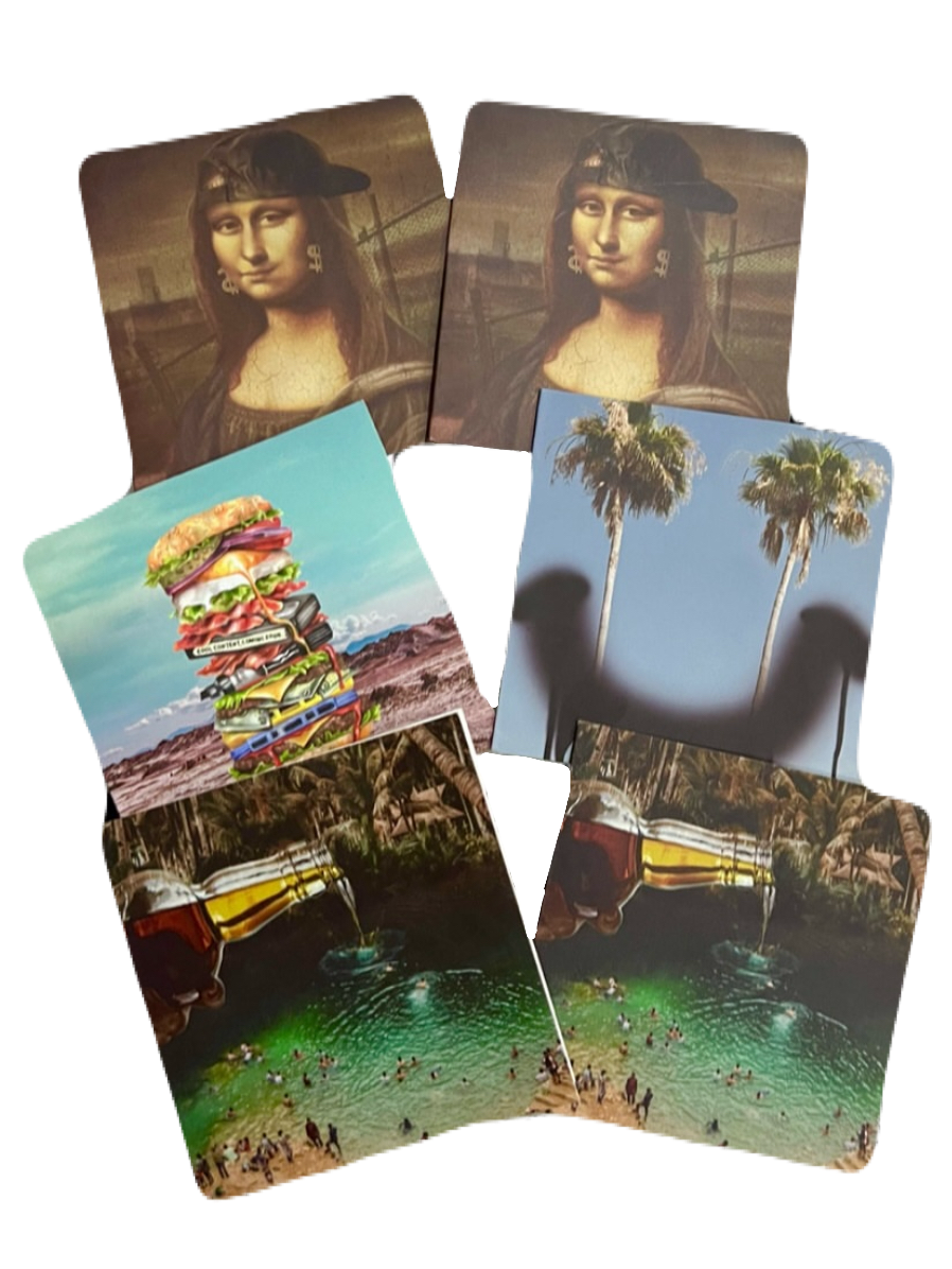 Set of 4 Mini Cards