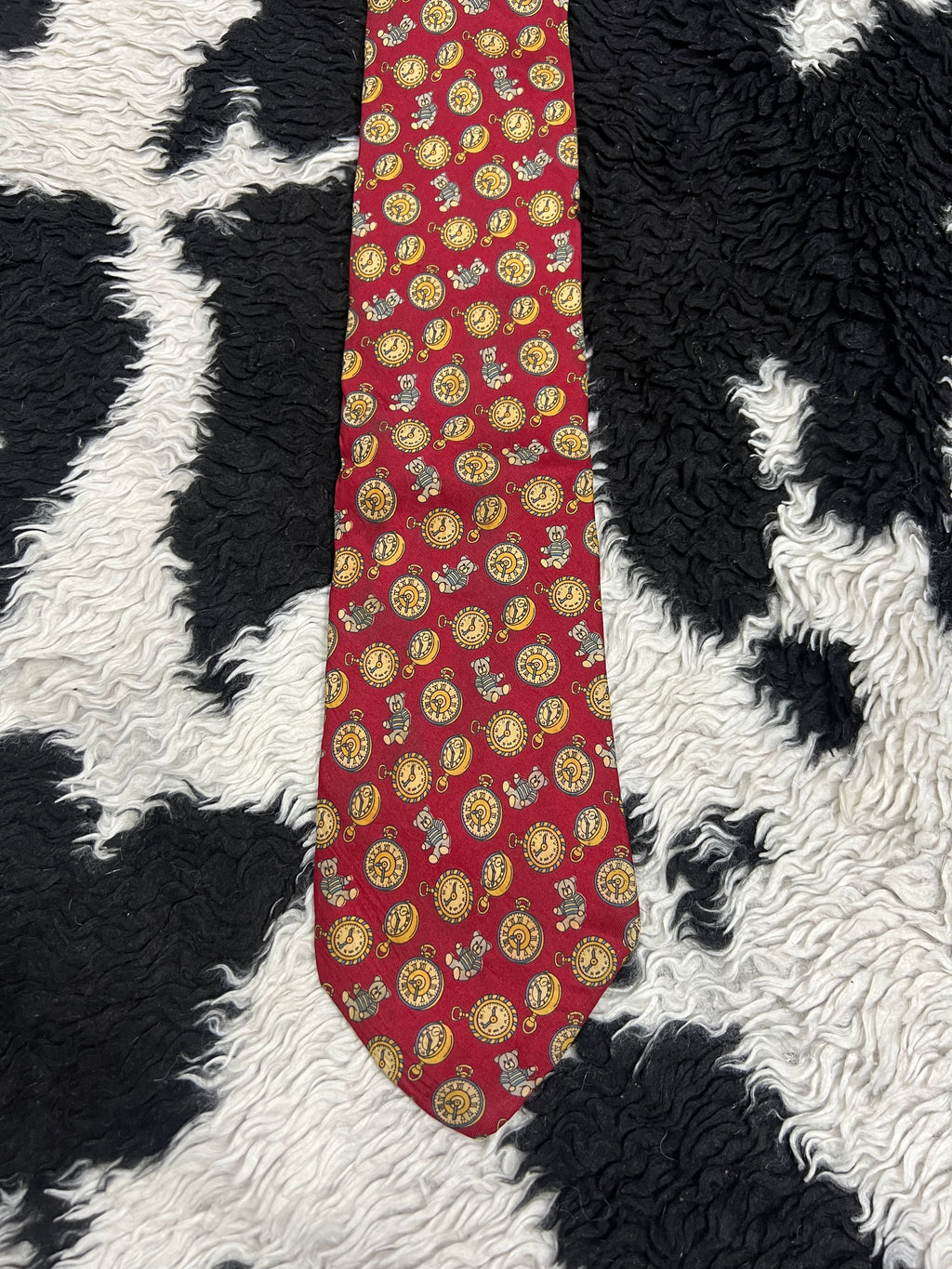 Teddys & Clocks Tie