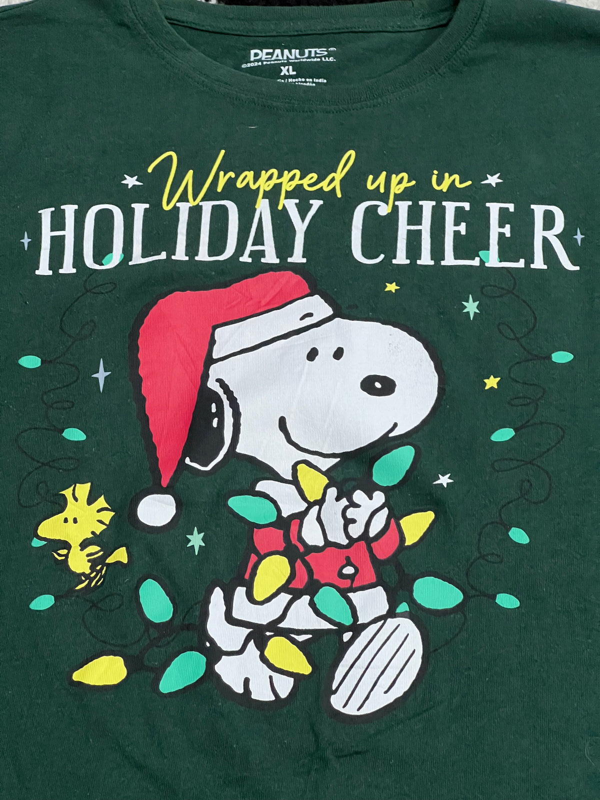 Snoopy Holiday Cheer Tee (Large)