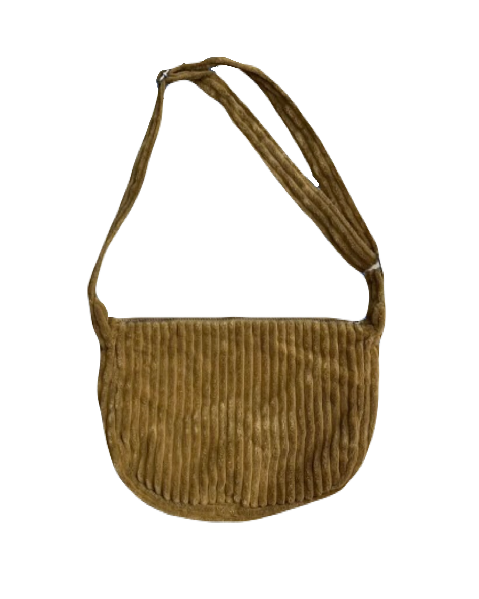 Corduroy Brown Bag