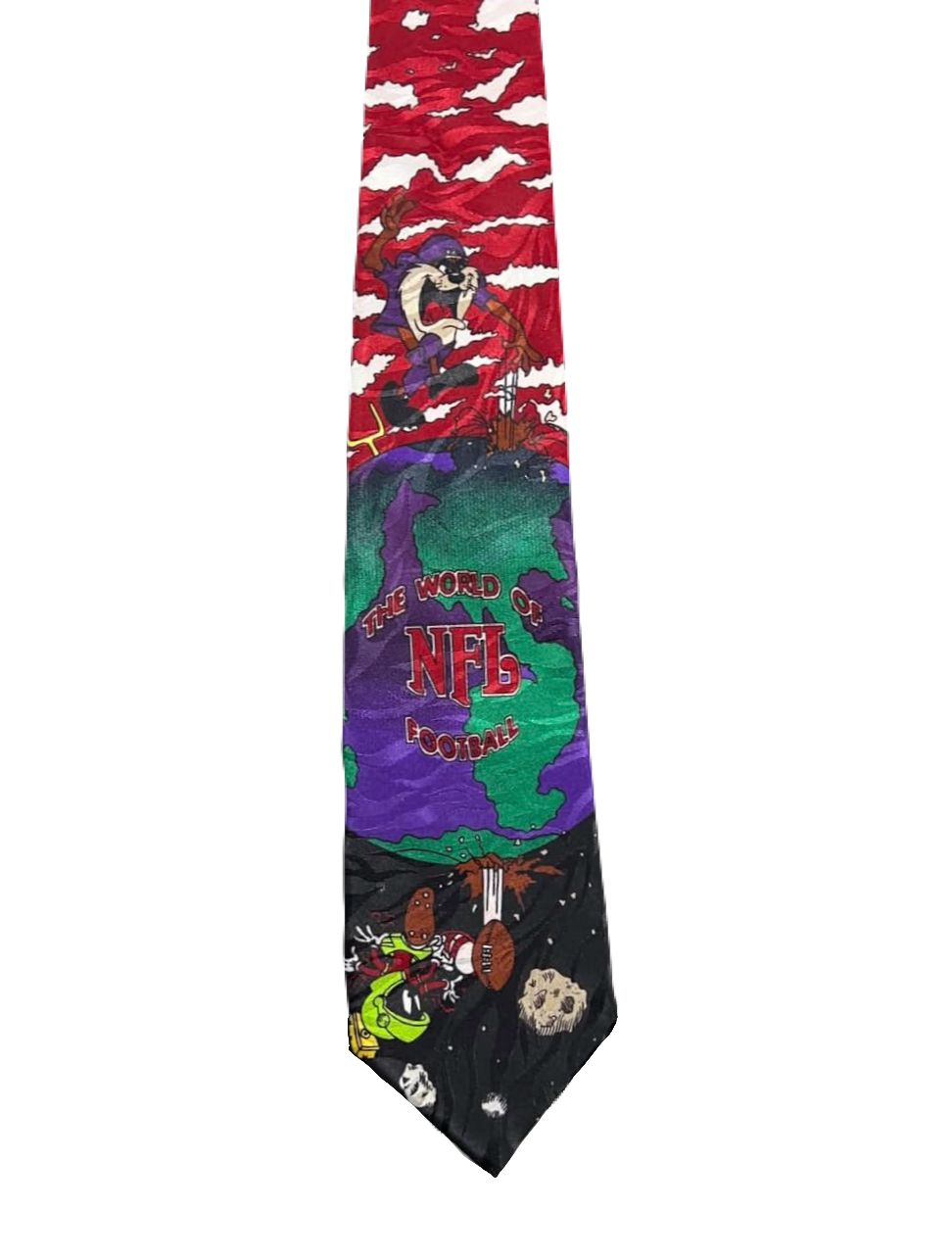 Vintage Looney Tunes NFL Tie