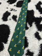 Embroidered Bees Tie