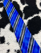 Blue & Black Striped Tie